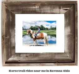 horse trail rides near me in Ravenna, Ohio